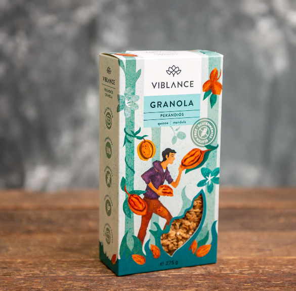 Pekándiós granola - 275 g