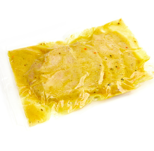 Mustáros - hagymás sertés karajfilé-  2 szelet/ 500 g