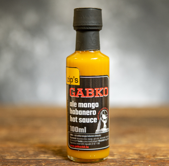 Gabko & Zip's ale mango habanero hot sause - 100 ml