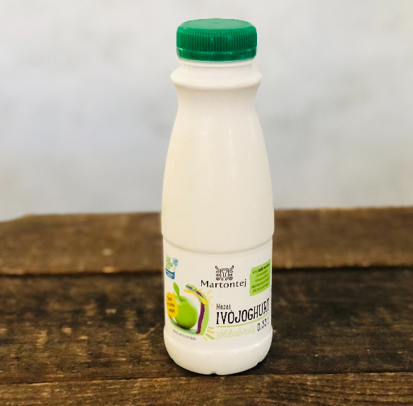 Hazai zöldalmás ivójoghurt - 0,33 l