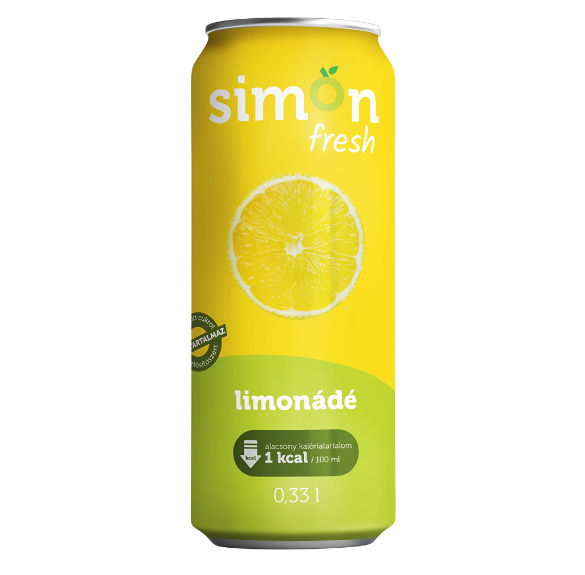 Simon fresh limonádé (szénsavas) - 0,33 l