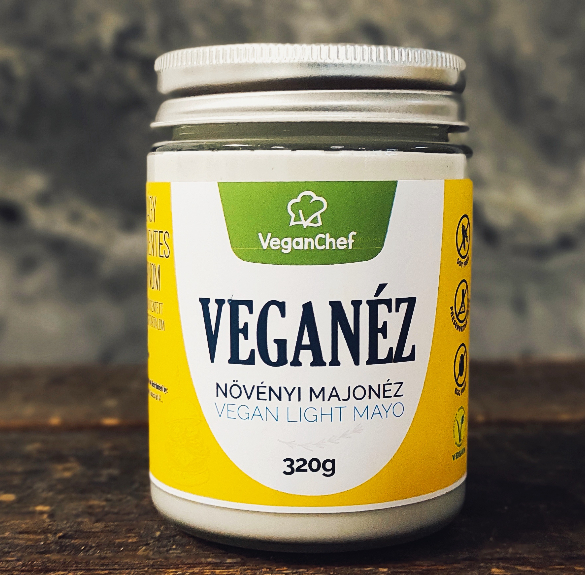 Veganchef - Veganéz light üveges majonéz 320g