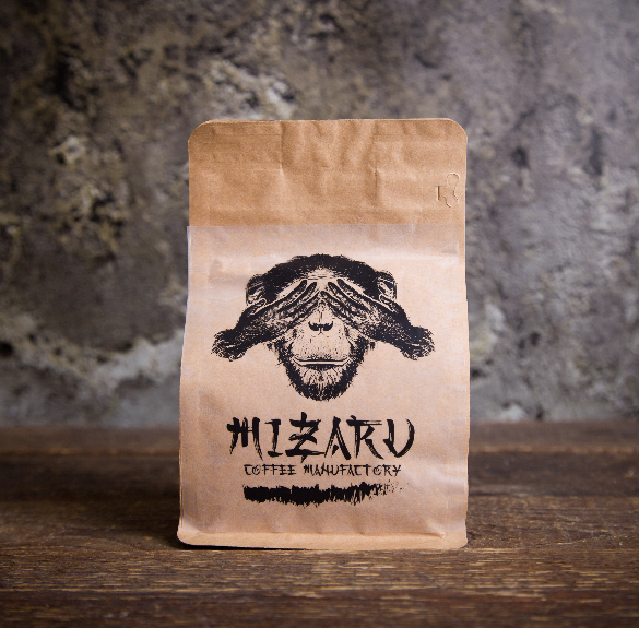 Mizaru black (Arabika és Robuszta kézműves szemes kávékeverék) - 250 g