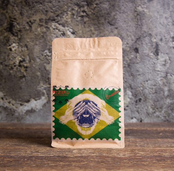 Mizaru Brasil Farm Selection 200g - (100% Arabika termőterület szelektált szemes kézműves kávé) 