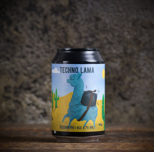 Techno Lama 4, 7 % - 0,33 L