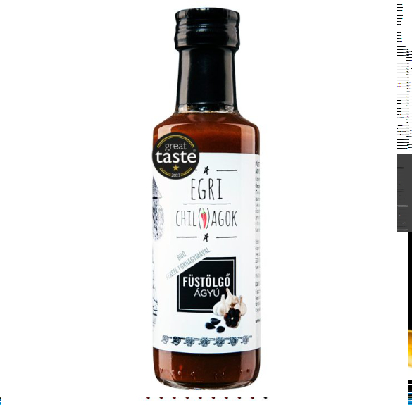 Egri Chiliagok - Füstölgő ágyú feketefokhagymás szósz (közepesen csípős) 100 ml