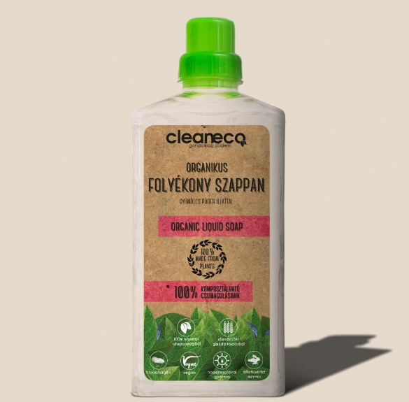 Cleaneco organikus folyékony szappan - komposztálható csomagolásba 1l